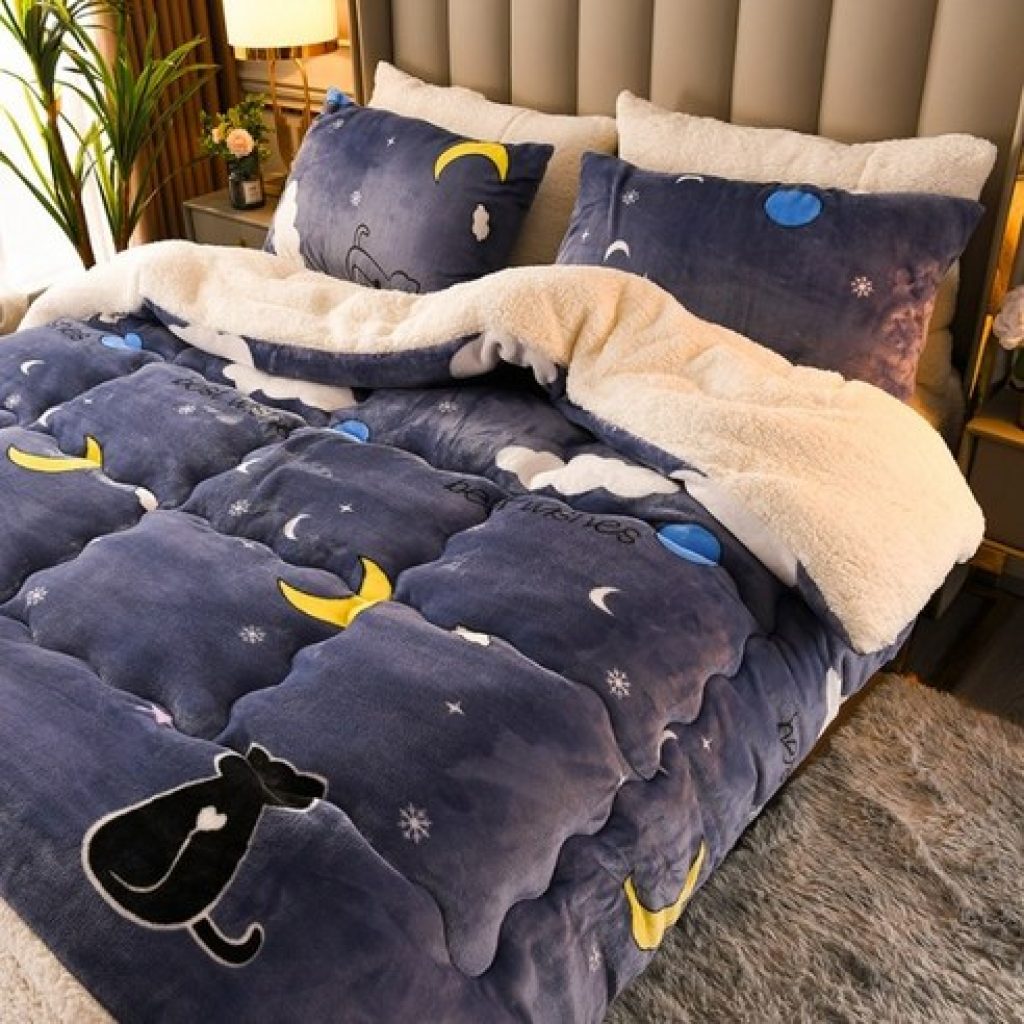 겨울이불 추천 2025 YOUPAN 양털 캐시미어 겨울이불, 한파용 고보온 침구