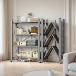 오브민 접이식 철제선반 이동식 수납