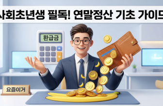 연말정산 기초 가이드 13월의 월급 환급금 이미지